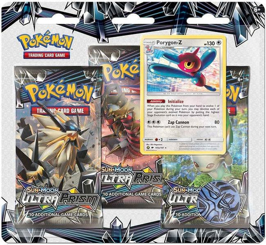 Pokemon - Sun and Moon - Ultra Prism - 3 Pack Blister - Porygon Z