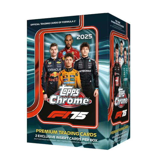 2025-26 Topps Chrome F1 Formula 1 Racing Blaster Box