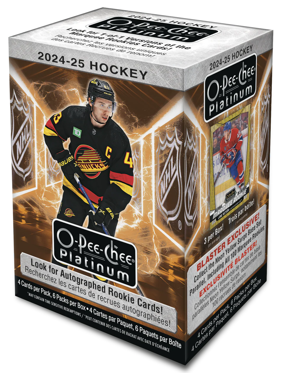 2024-25 Upper Deck O-Pee-Chee Platinum NHL Hockey Blaster Box
