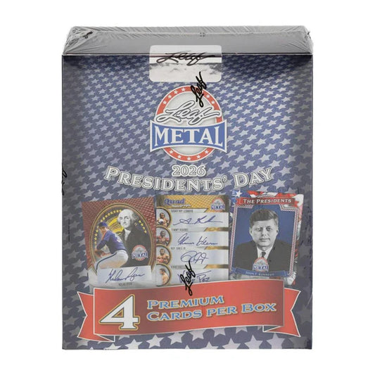 2026 Leaf Metal Presidents Day Hobby Box