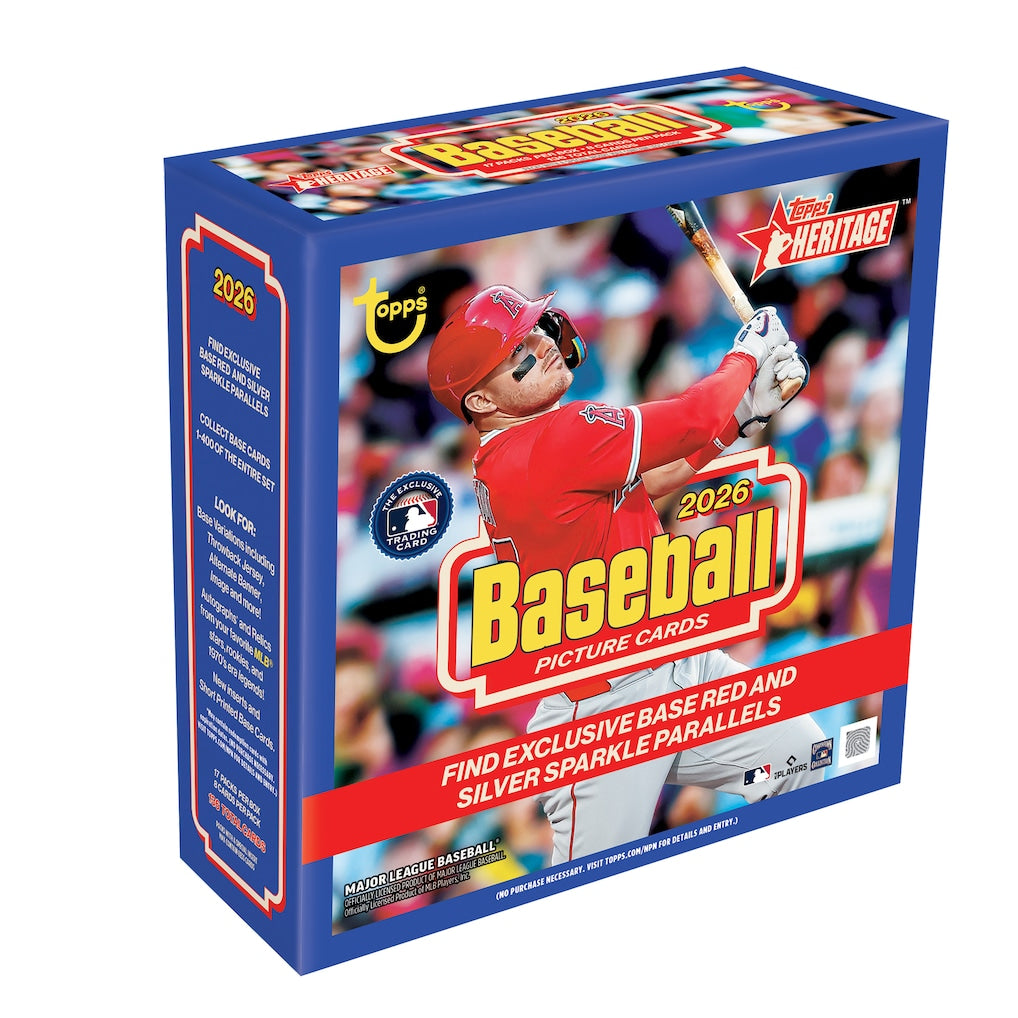 2026 Topps Heritage MLB Baseball Mega Box