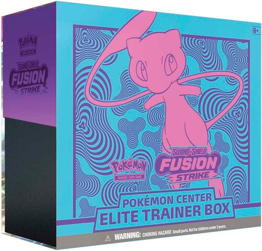 Pokemon - Sword and Shield - Fusion Strike - Pokemon Center Exclusive - ETB - Elite Trainer Box