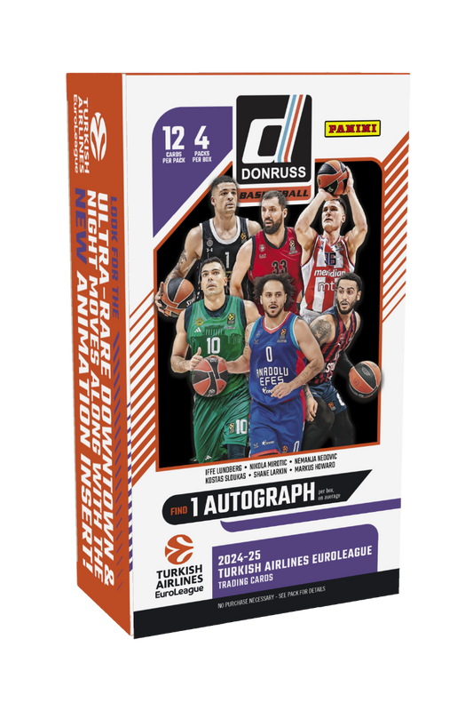 2024-25 Panini Donruss Turkish Airlines Euro League Hobby Box