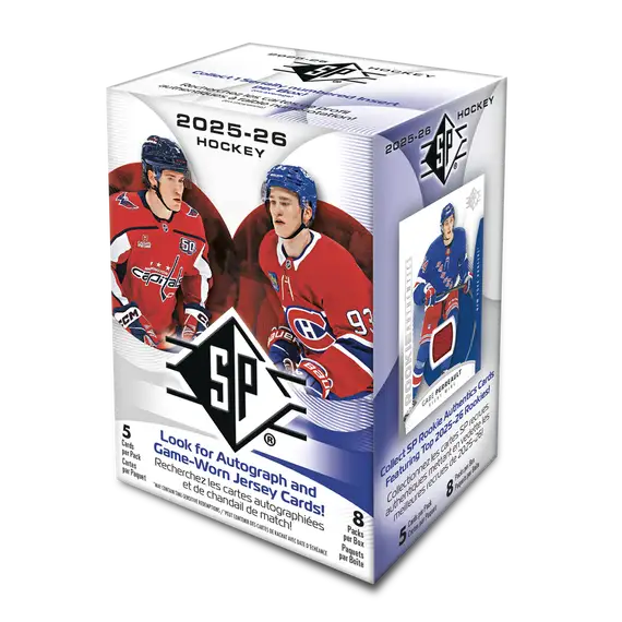 2025-26 Upper Deck SP NHL Hockey Blaster Box