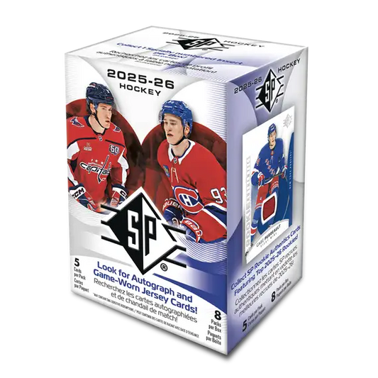 2025-26 Upper Deck SP NHL Hockey Blaster Box