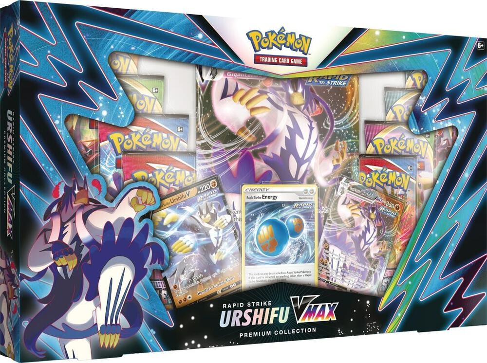Pokemon - Rapid Strike Urshifu VMAX - Premium Collection Box