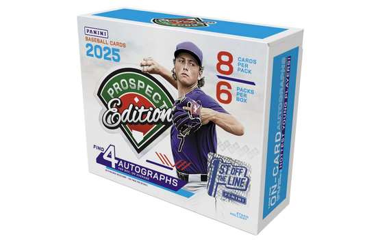 2025 Panini Prospect Edition MLB Baseball 1st-Off The Line