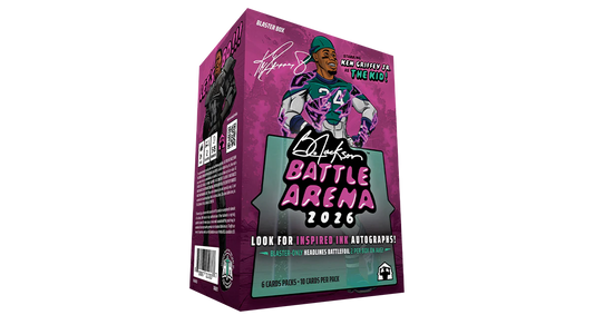 2026 Bo Jackson Battle Arena Ken Griffey Jr Blaster Box