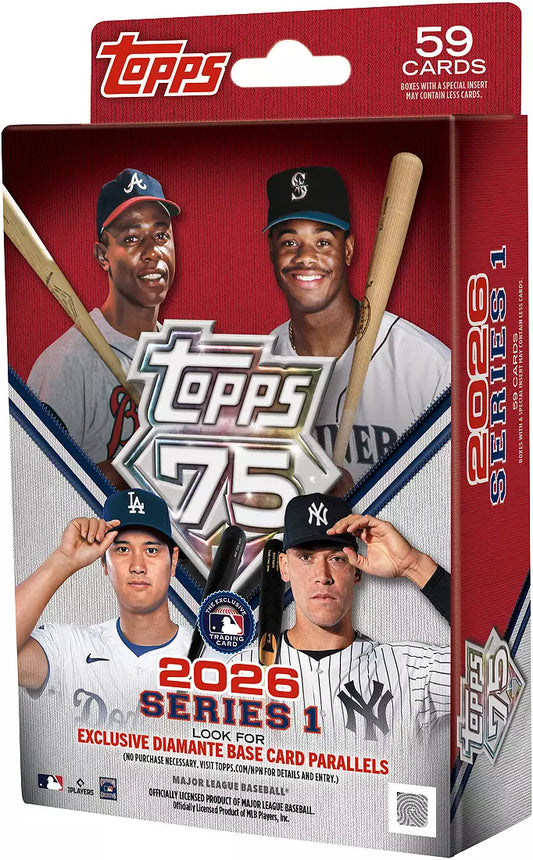 2026 Topps Series 1 MLB Baseball Hanger Box