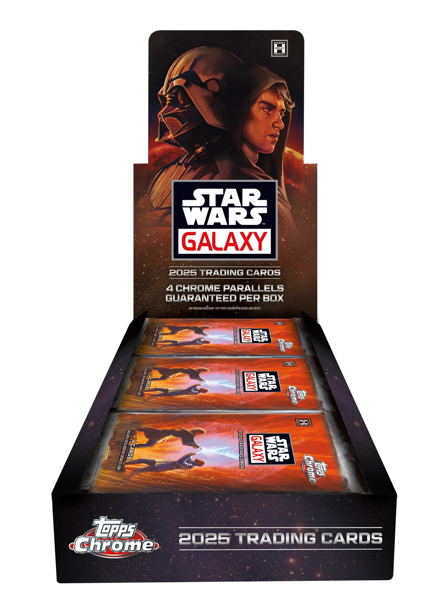 2025 Topps Chrome Star Wars Galaxy Hobby Box