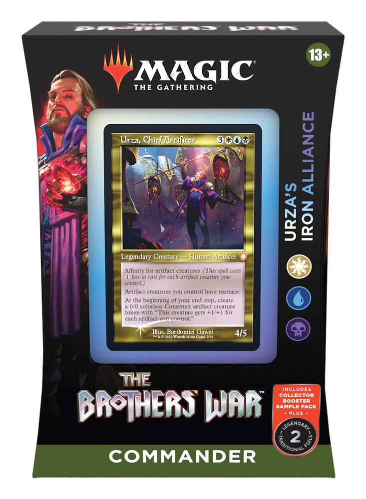 Magic The Gathering - MTG - Brothers War - Commander Deck - Urza’s Iron Alliance