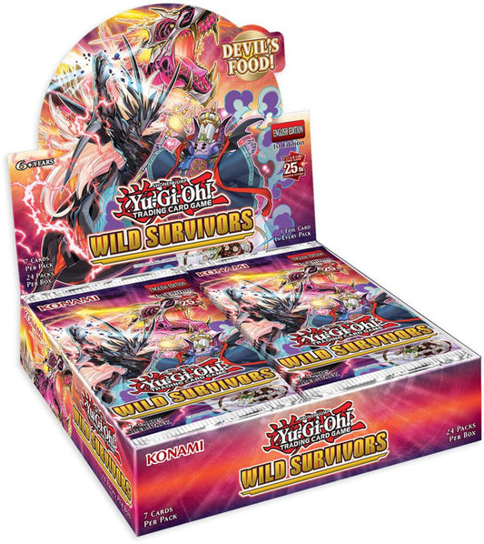 Konami - Yu-Gi-Oh! - Wild Survivors - 1st Edition - Booster Box
