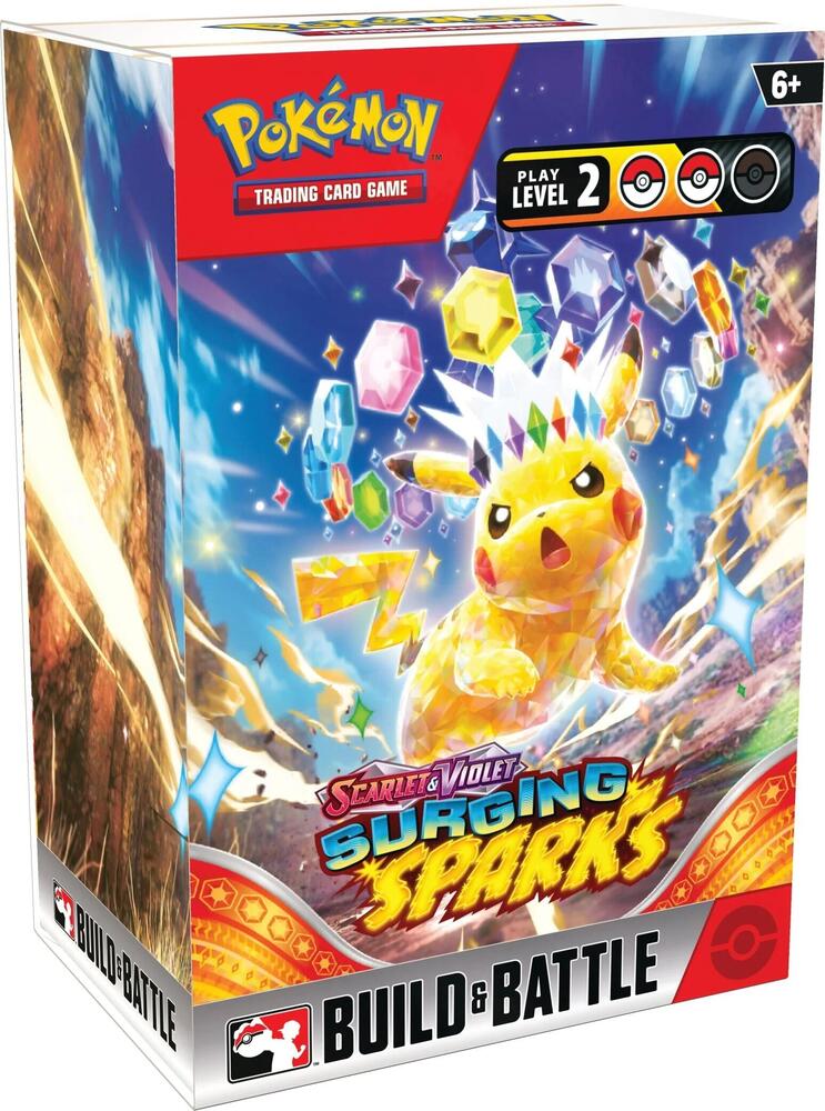 Pokemon - Scarlet and Violet - Surging Sparks - SV08 - Build and Battle