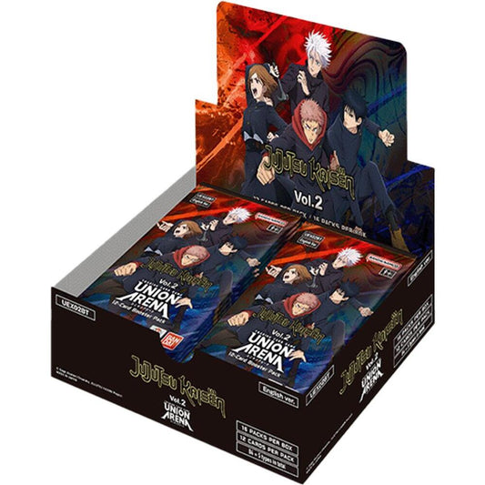 Bandai - Union Arena - Jujutsu Kaisen Vol.2 - UEX02BT - Booster Box (Last One Opened Booster Box)