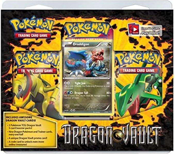 Pokemon - Black And White - Dragon Vault - 3 Pack Blister