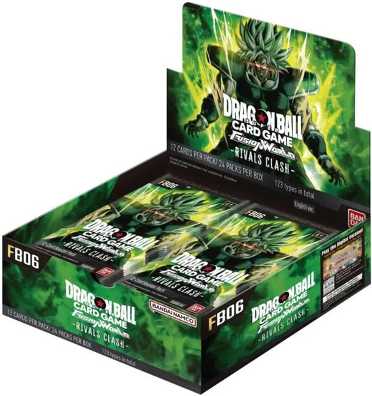 Bandai - Dragonball Super - Fusion World - FB06 - Rivals Clash - Booster Box
