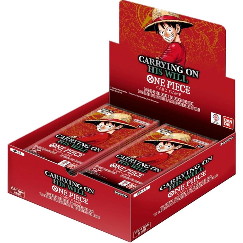 Bandai - One Piece - Carrying On His Will - OP13 - Booster Box