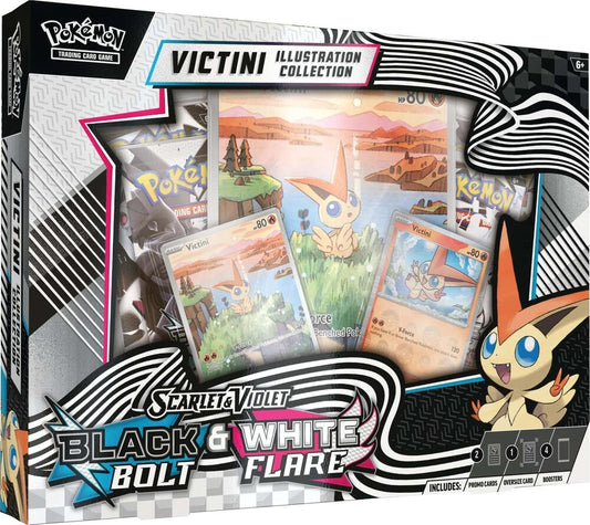 Pokemon - Scarlet and Violet - Black Bolt and White Flare - SV10.5 - Victini Illustration Collection