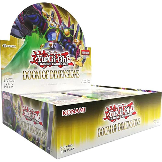 Konami - Yu-Gi-Oh! - Doom Of Dimensions - 1st Edition - Booster Box