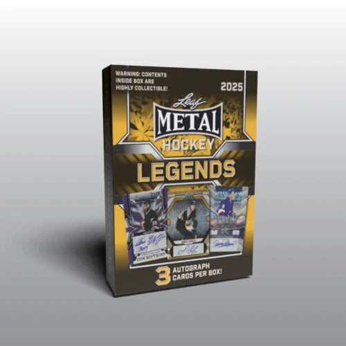 2025 Leaf Metal Legends Hockey Hobby Box