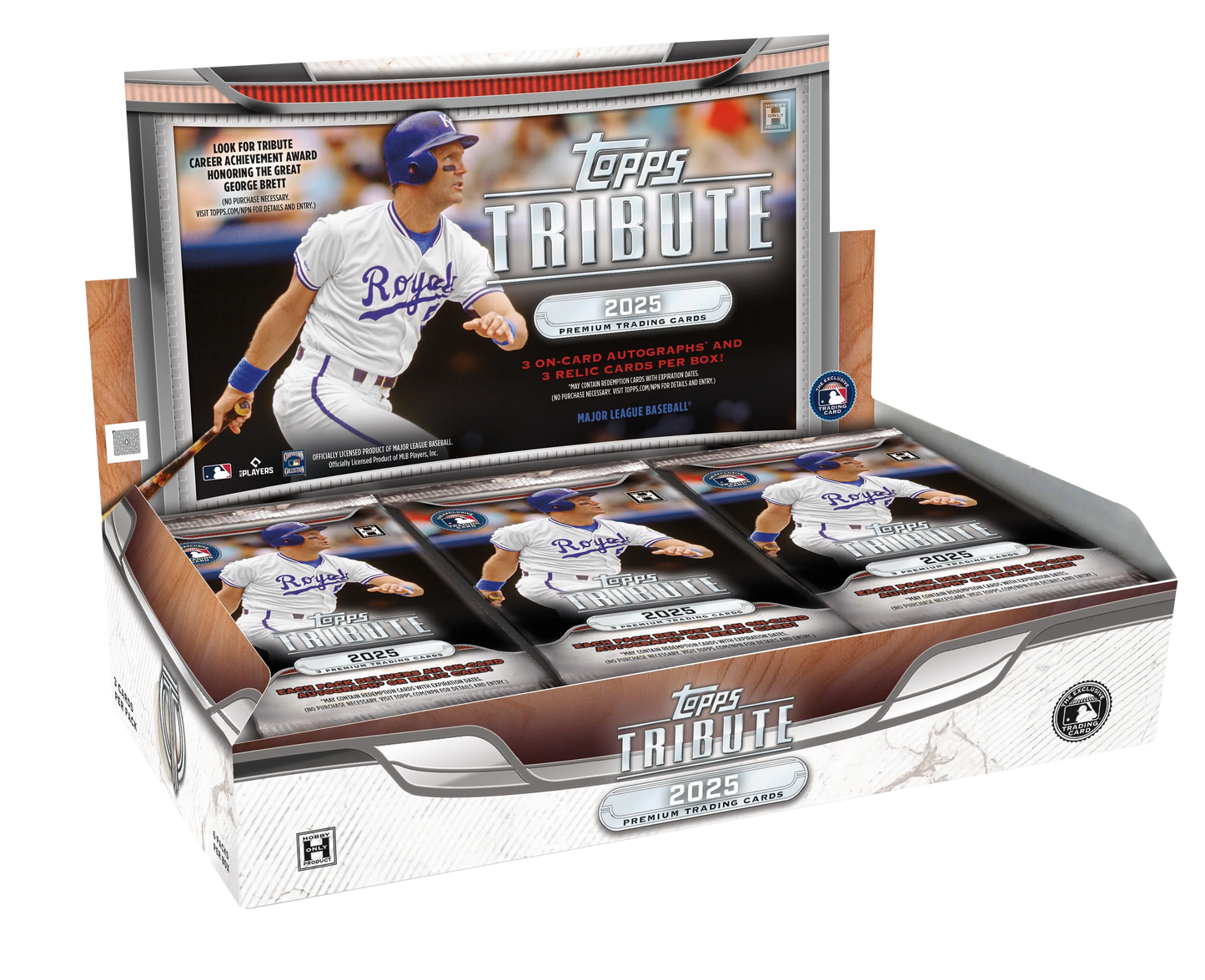 2025 Topps Tribute MLB Baseball Hobby Box