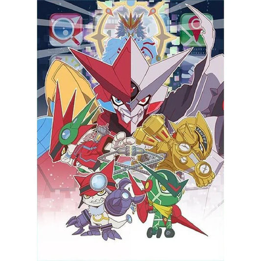 Bandai - Digimon - Appmon - 60 Official Sleeves