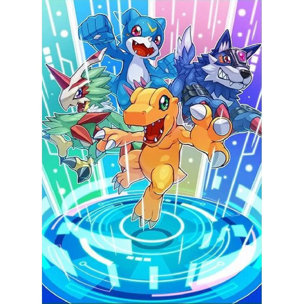 Bandai - Digimon - Signs of Digivolution - 60 Official Sleeves
