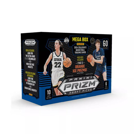2024-25 Panini Prizm Draft Picks Collegiate Basketball Mega Box