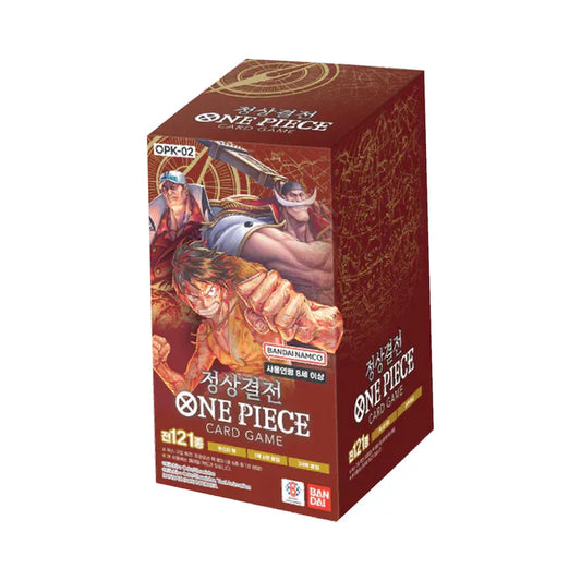 Bandai - One Piece - Paramount War - OPK02 - Booster Box - Korean