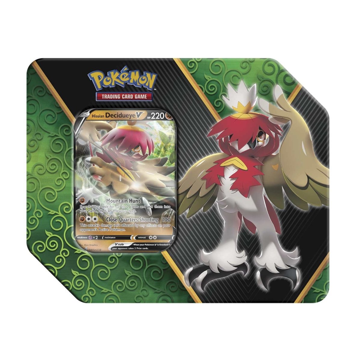 Pokemon - Divergent Powers Tin - Hisuian Decidueye V