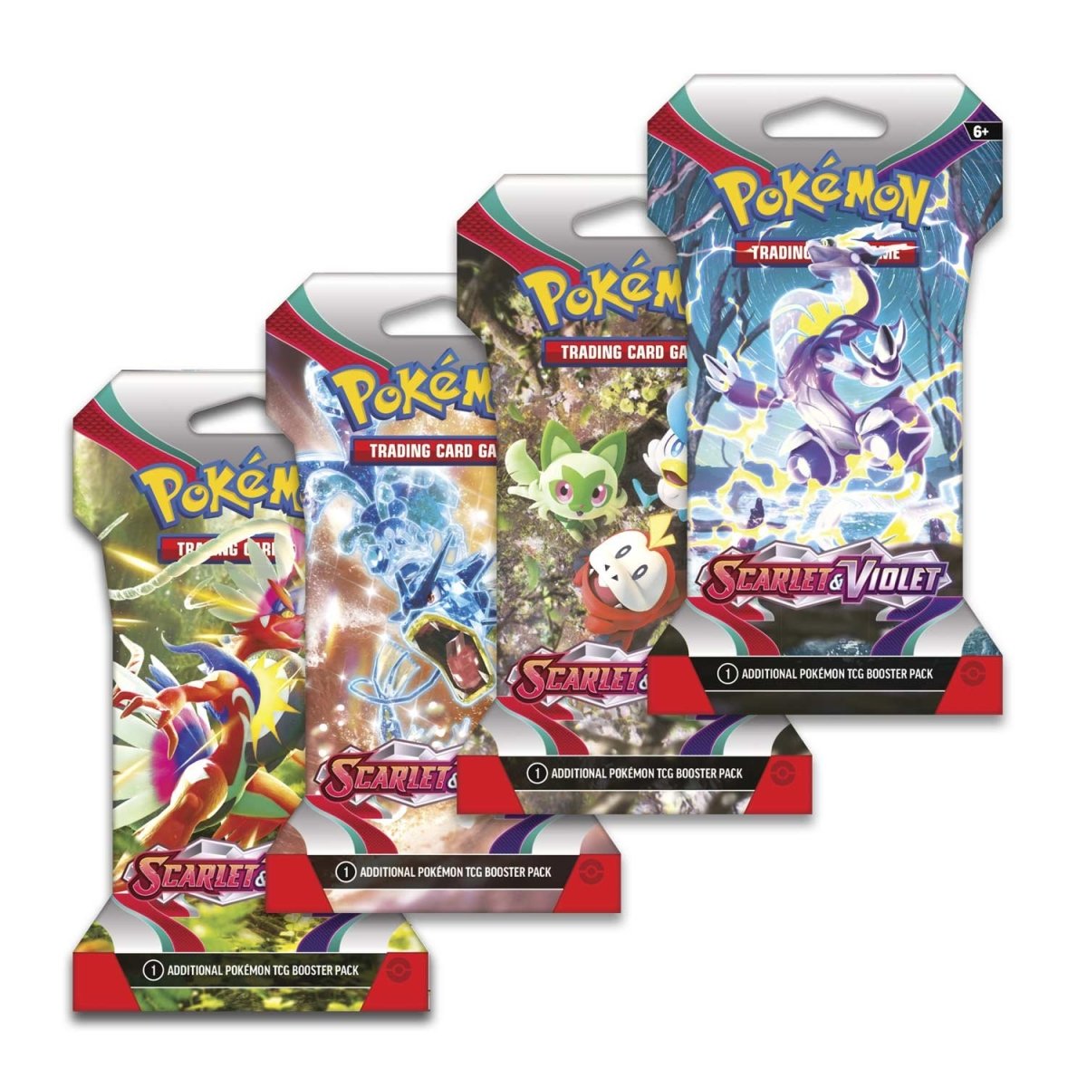 Pokemon - Scarlet And Violet - Base Set - Sleeved Booster Pack - Styles Vary