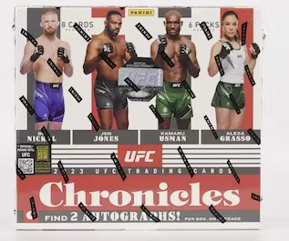 2023 Panini Chronicles UFC Hobby Box