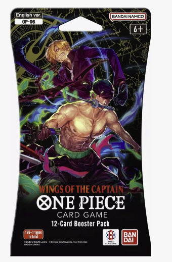 Bandai - One Piece - Wings of the Captain - OP06 - Sleeved Booster Pack