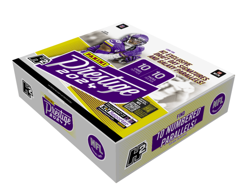 2024 Panini Prestige NFL Trading Card Box Hobby H2 Football