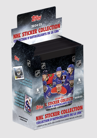 2024/25 NHL TOPPS STICKERS HOBBY PACK OF 50
