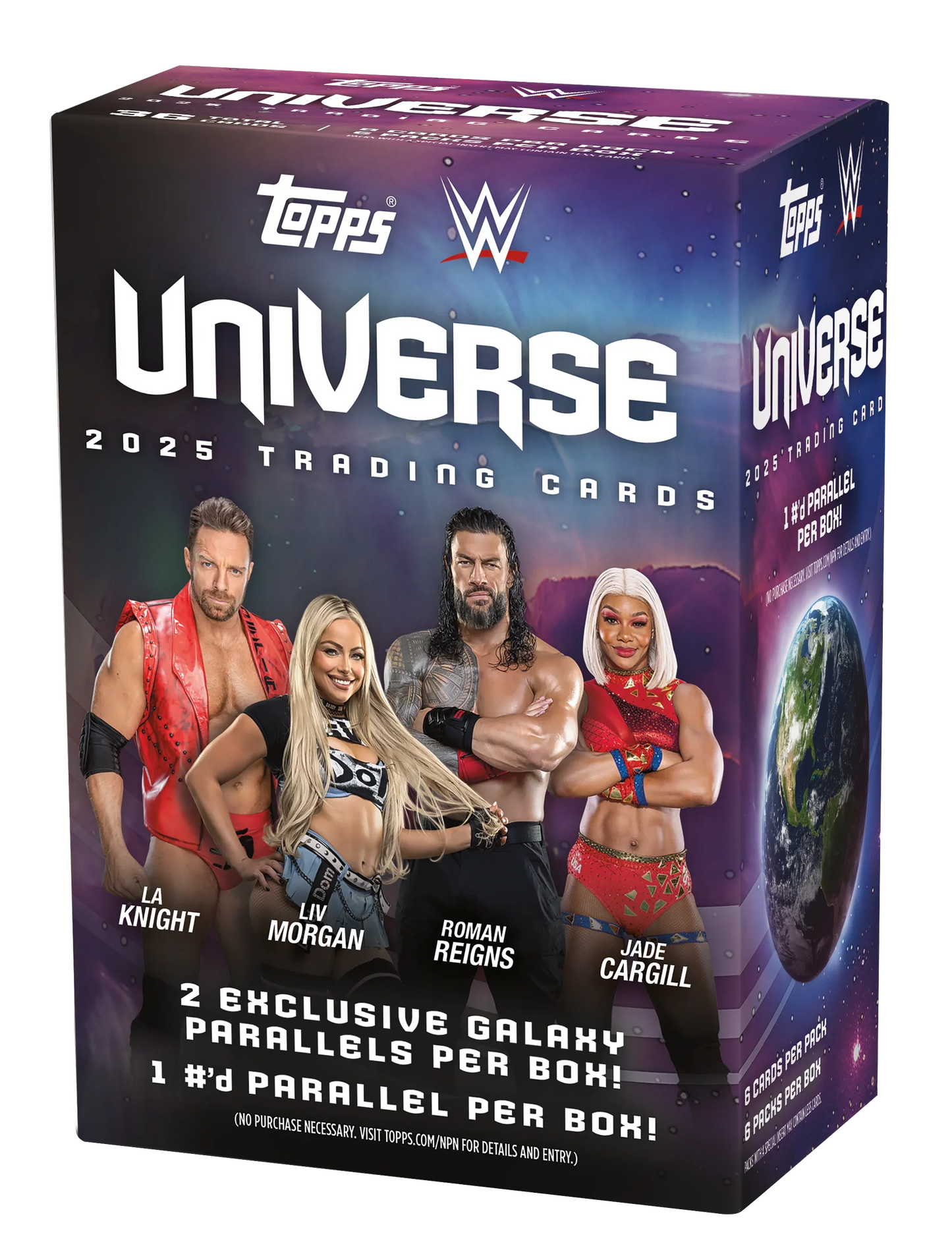 2025 Topps WWE Universe Wrestling Value Box