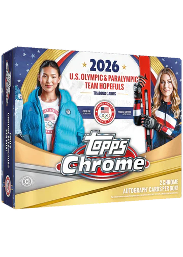 2026 Topps Chrome U.S Winter Olympic & Paralympic Team Hopefuls Hobby Box