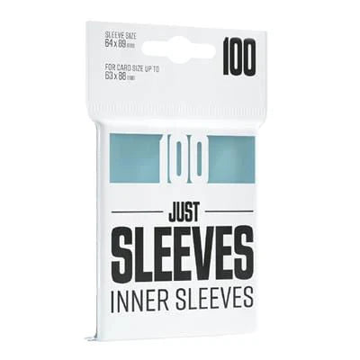 GameGenic - Just Sleeves - Inner Sleeves - 100ct