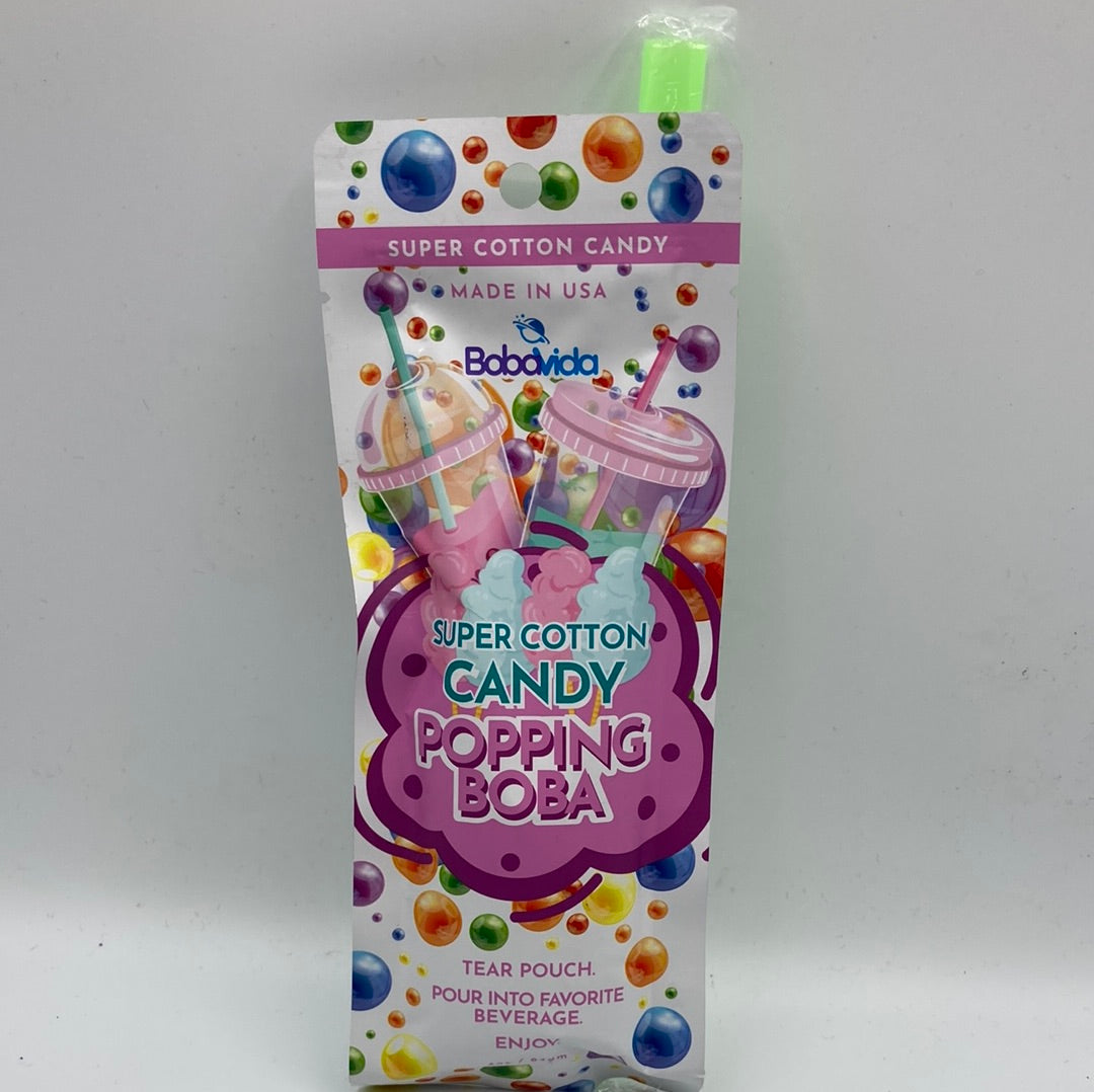 Super Cotton Candy Popping Boba