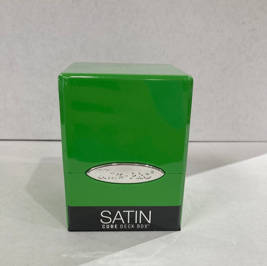 Ultra Pro Satin Deck Box Lime Green