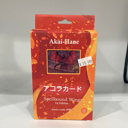Akora TCG-Spellbound Wings First Edition Theme Deck-Akai-Hane