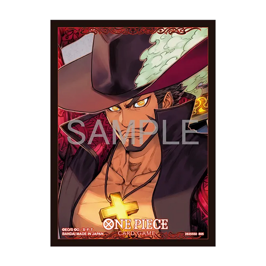 Bandai - One Piece - Card Sleeves - Dracule Mihawk
