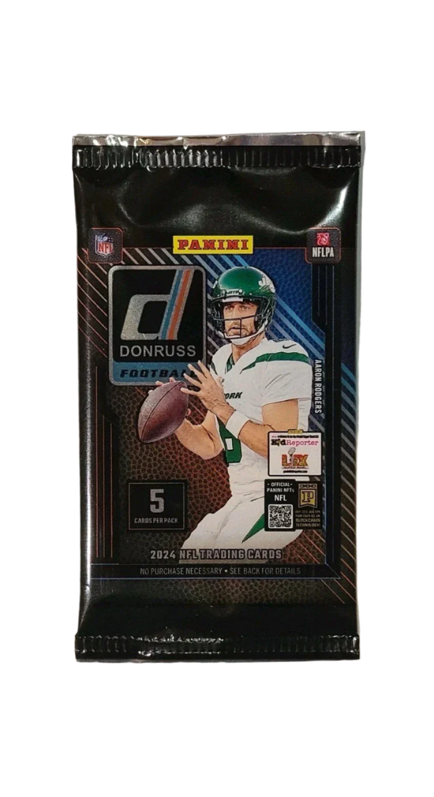 2024 Donruss NFL Football Yellow Insert Single Pack (5 Cards)