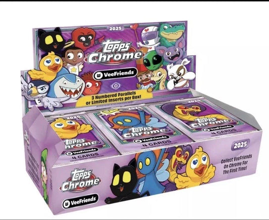 2025 Topps Chrome VeeFriends Hobby Box