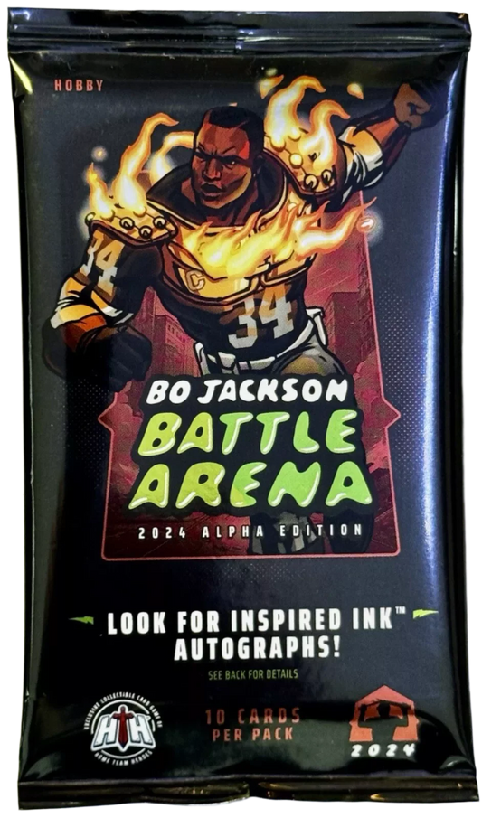 2024 Bo Jackson Battle Arena Jumbo Hobby Box Pack