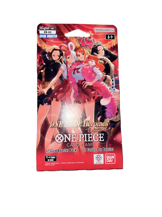 Bandai - One Piece - Extra Booster: Heroines Edition - EB03 - Sleeved Booster Pack