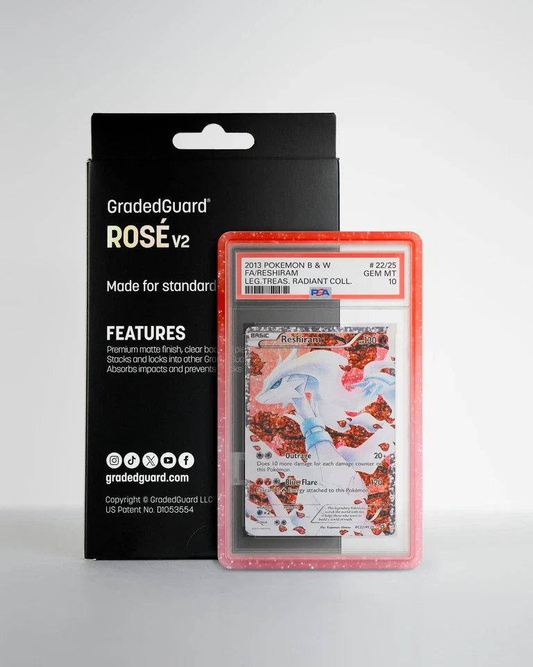 Graded Guard - PSA Graded Card Case - Rose V2