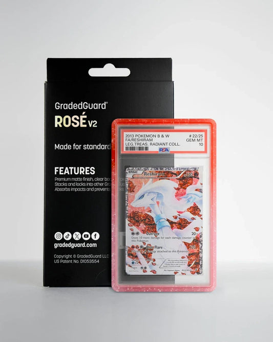 Graded Guard - PSA Graded Card Case - Rose V2