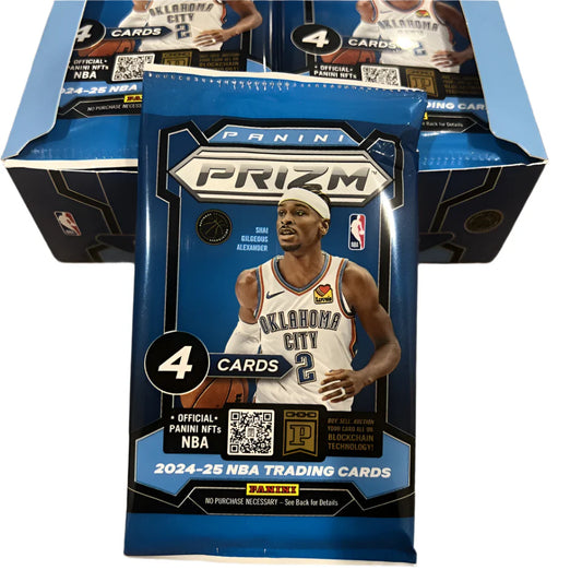 2024-25 Panini Prizm NBA Basketball Retail Packs - 4 Cards