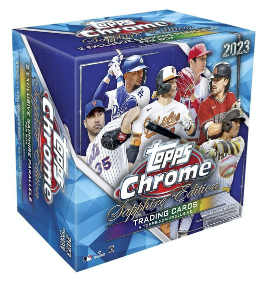 Topps - 2023 - Chrome - Sapphire Edition - Hobby Box
